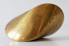 Vintage Kinetic Sculpture Brass 'Oloid' by Paul Schatz, 1930s, Switzerland