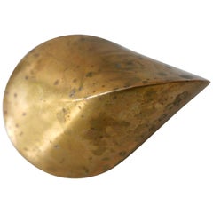Used Kinetic Sculpture Brass 'Oloid' by Paul Schatz, 1930s, Switzerland