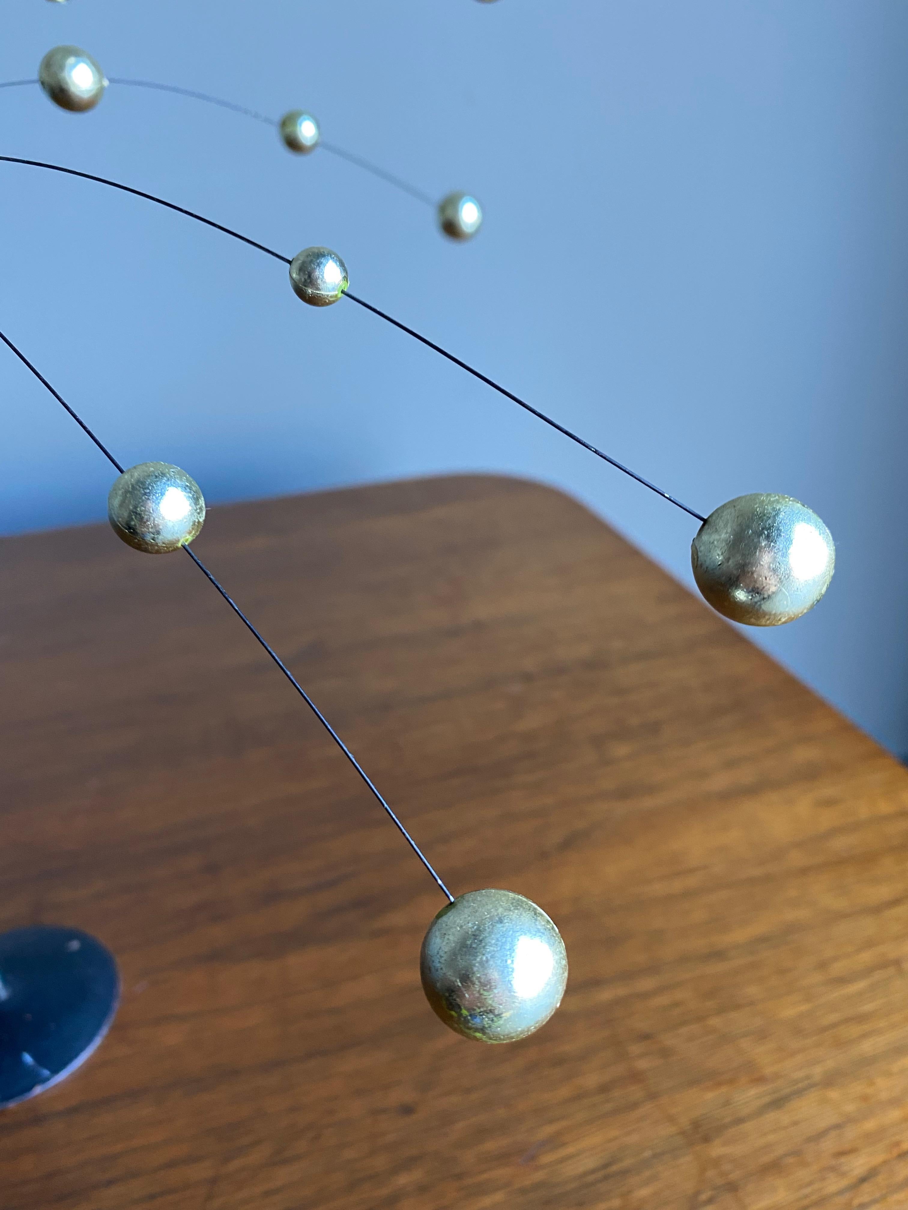 Mid-Century Modern Vintage Kinetic Sculpture by Laurids Lonborg For Sale