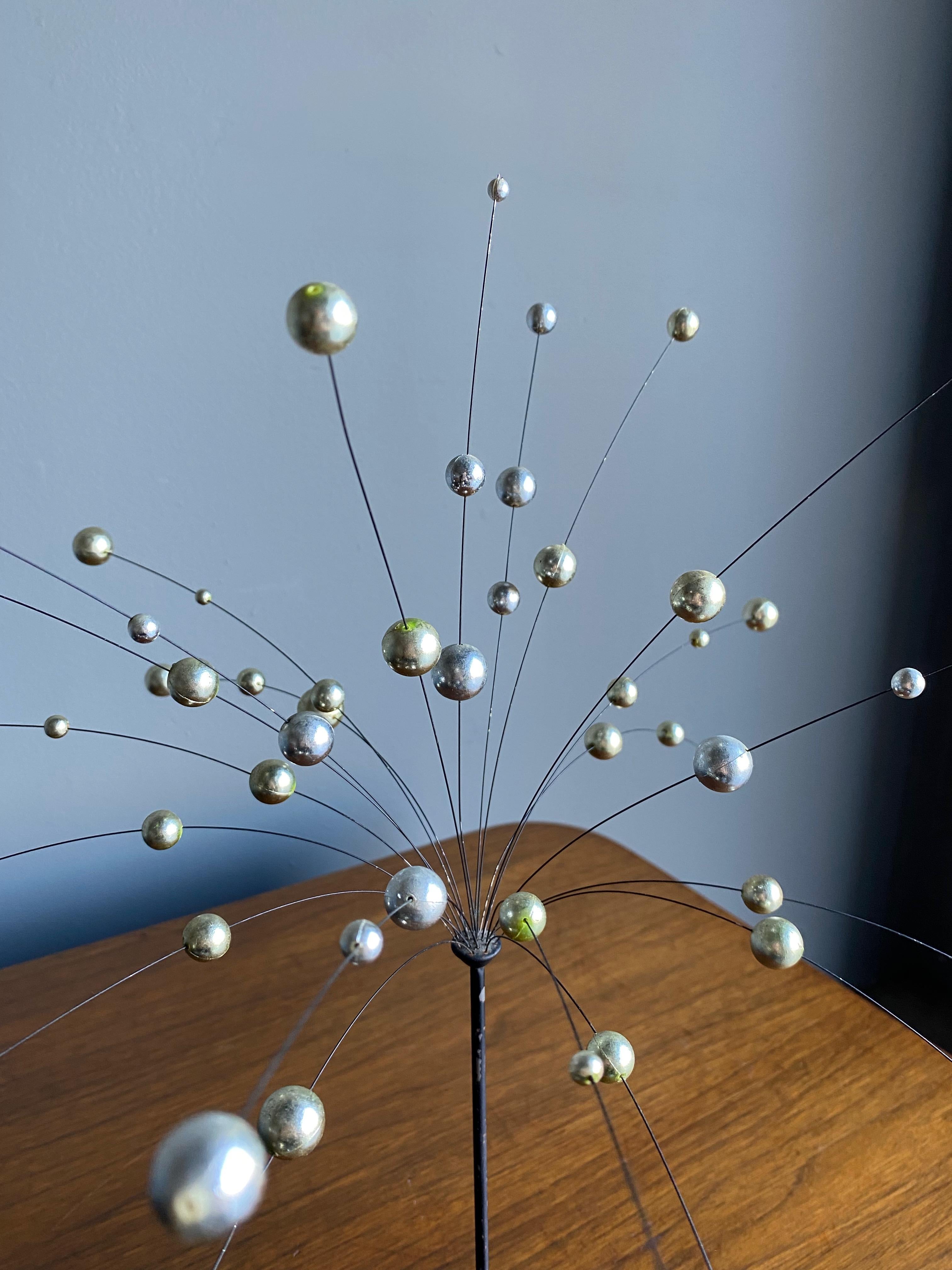 Hand-Crafted Vintage Kinetic Sculpture by Laurids Lonborg For Sale