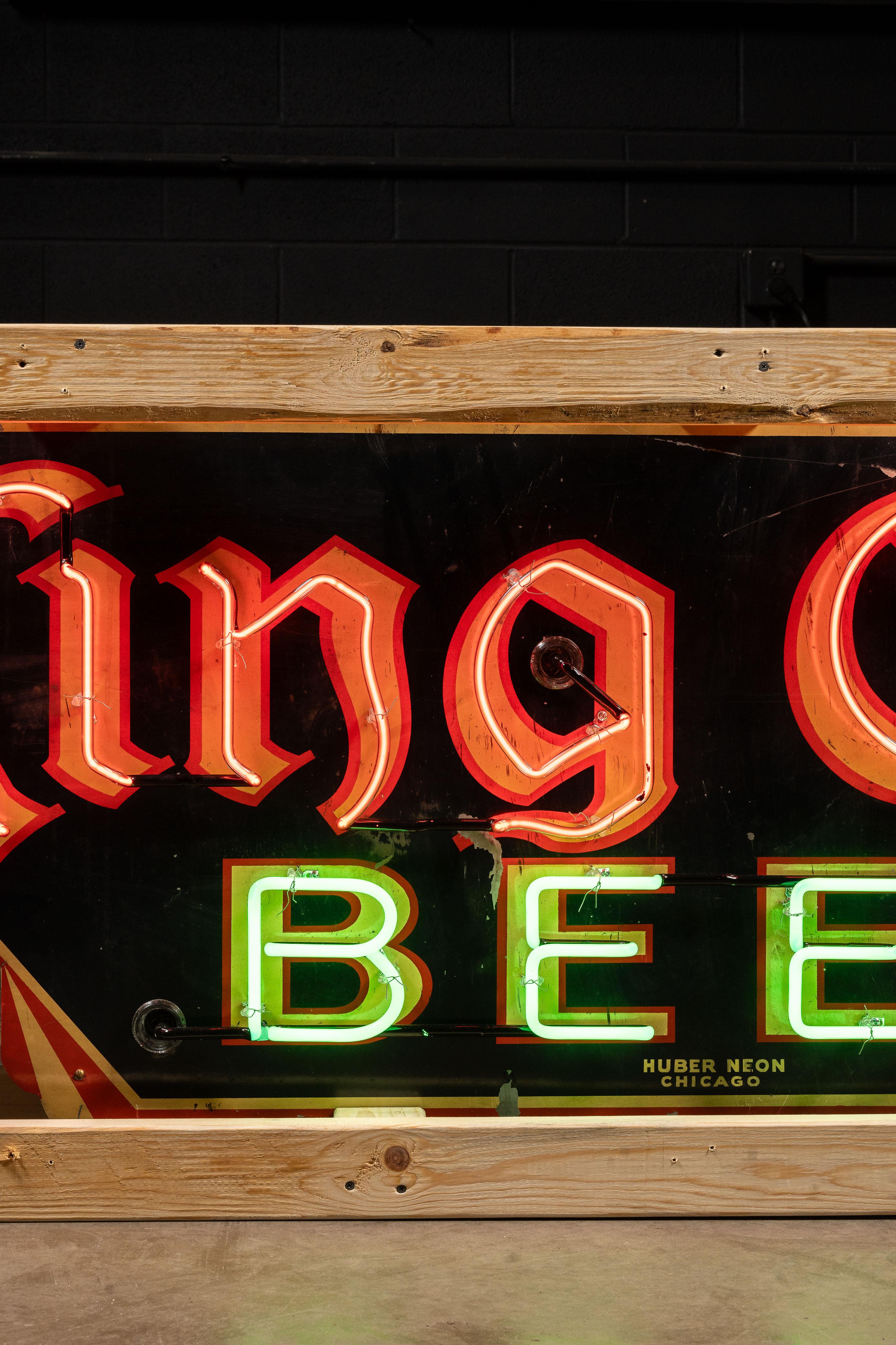 American Vintage King Cole Beer Neon Sign