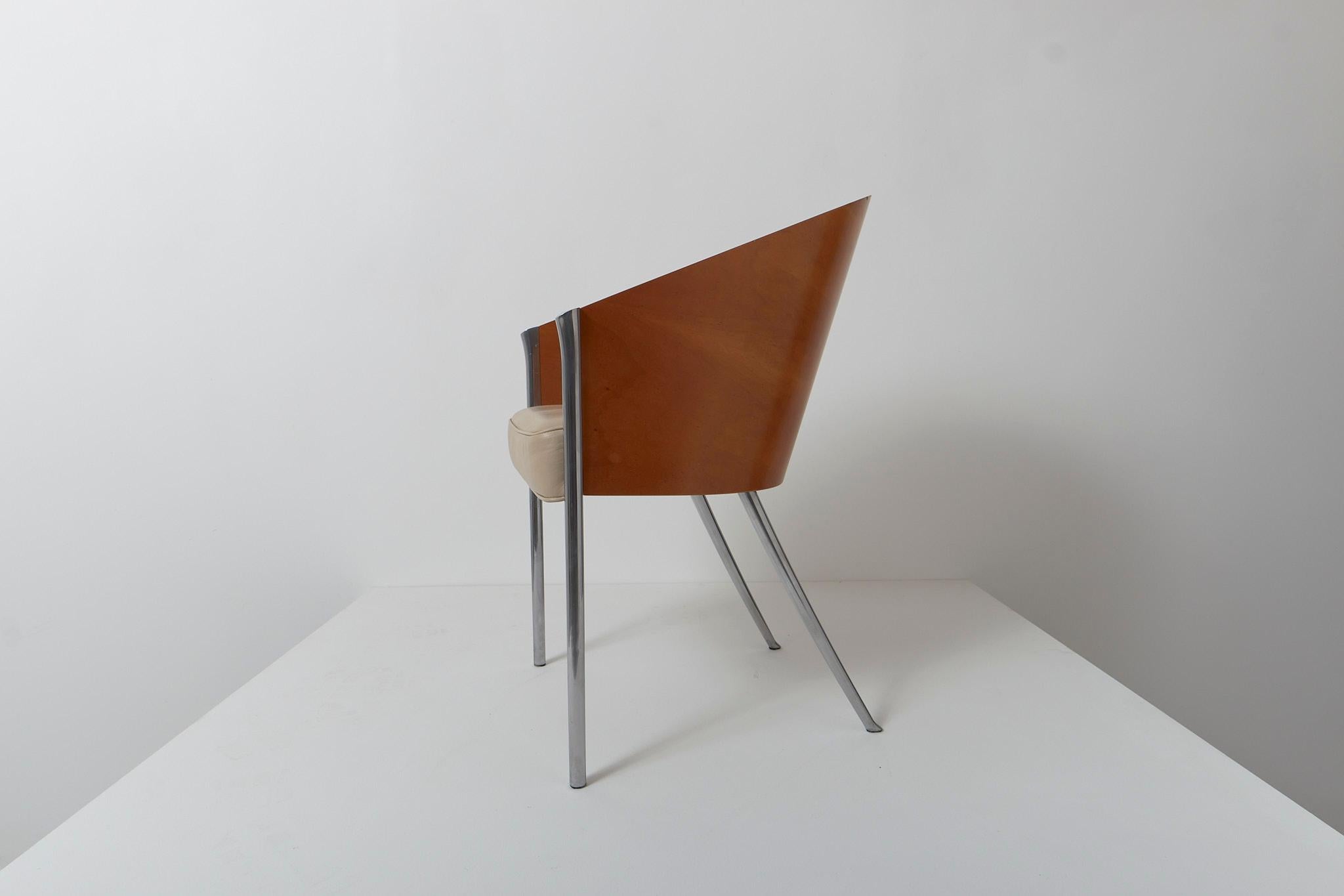 Vintage King Costes chair by Philippe Starck for Aleph, circa 1992 In Excellent Condition For Sale In London, GB
