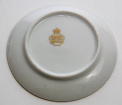 Vintage King of Spades Porcelain Coaster Dish 1960s by Gloria Bavaria Germany