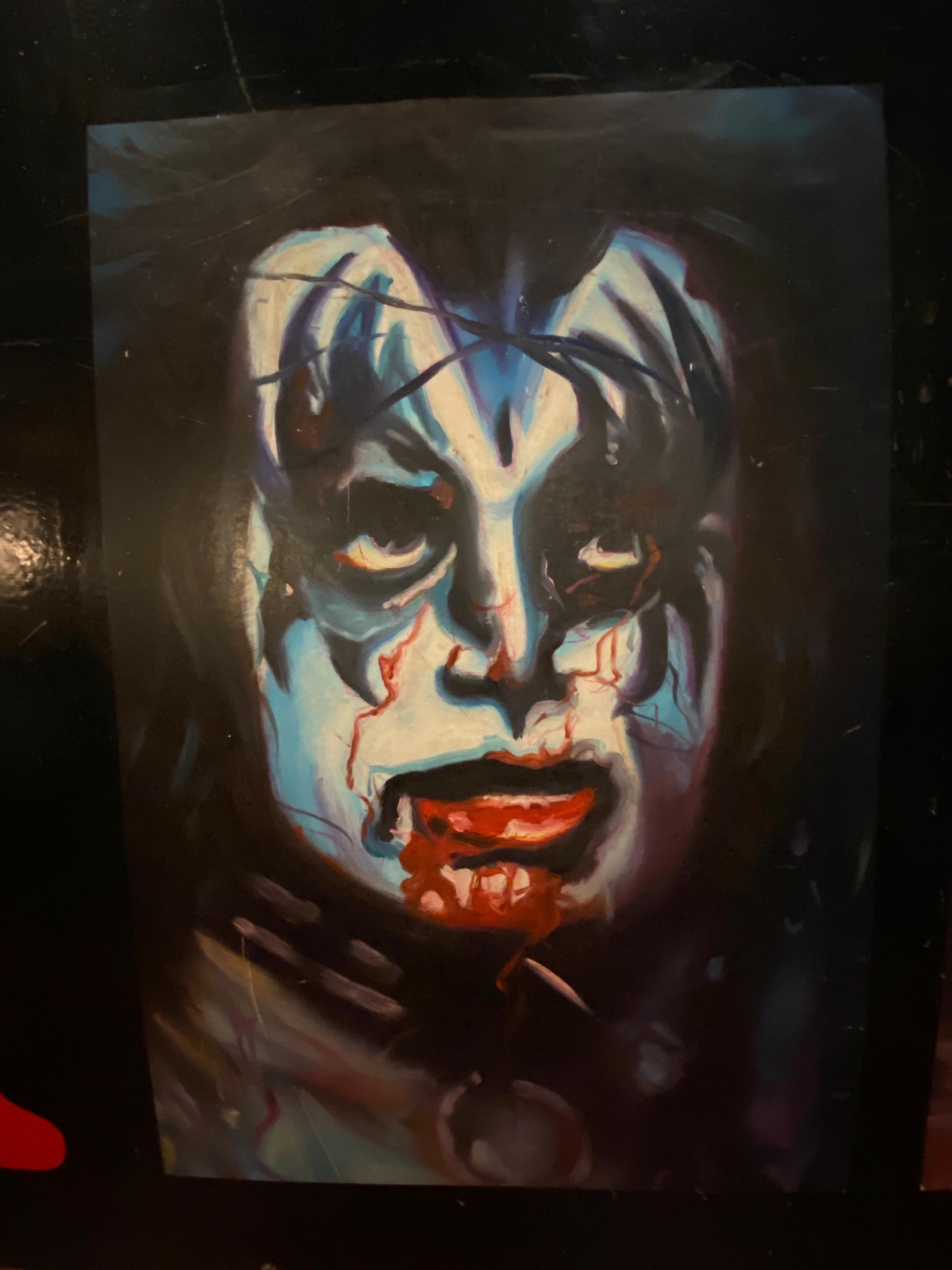 Vintage-Gemälde „KISS Alive II“, Vintage im Zustand „Gut“ im Angebot in San Antonio, TX