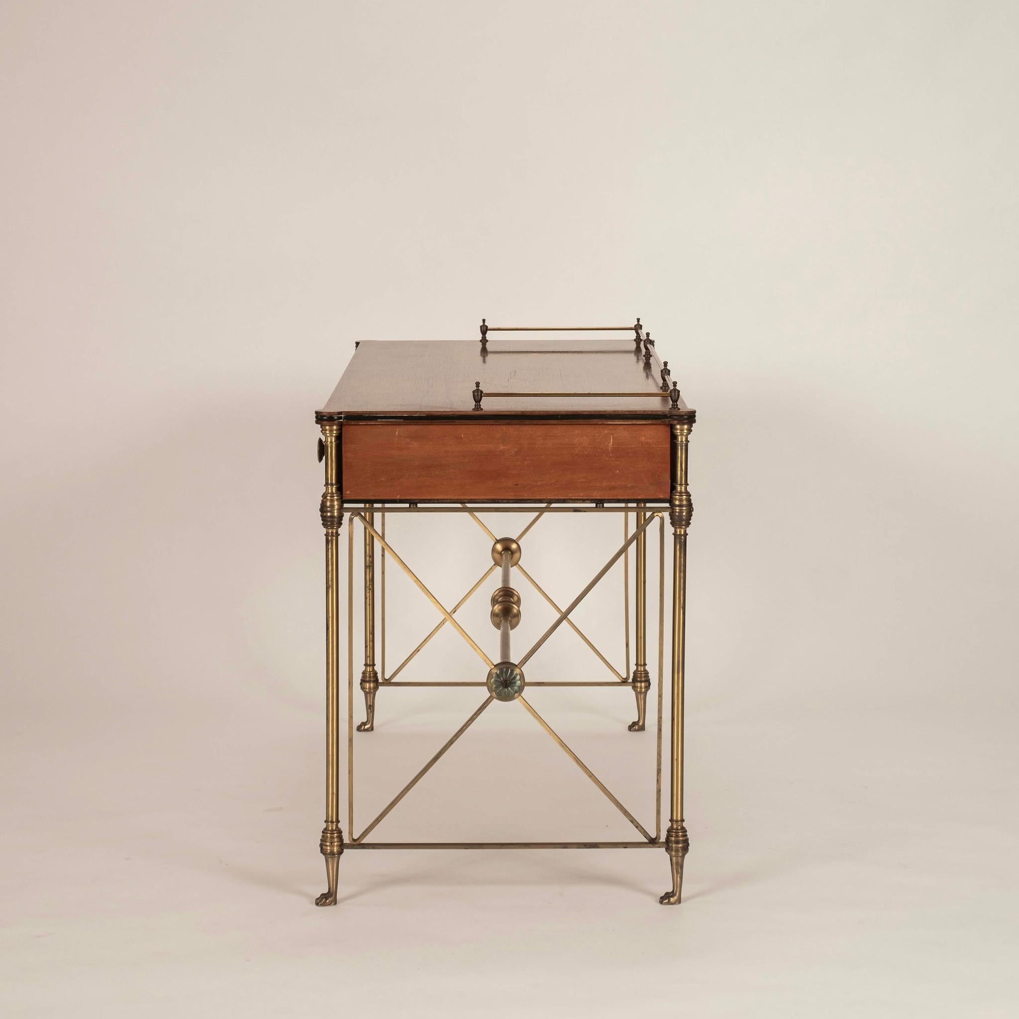 20th Century Vintage Kittinger Directoire Style Writing Desk For Sale