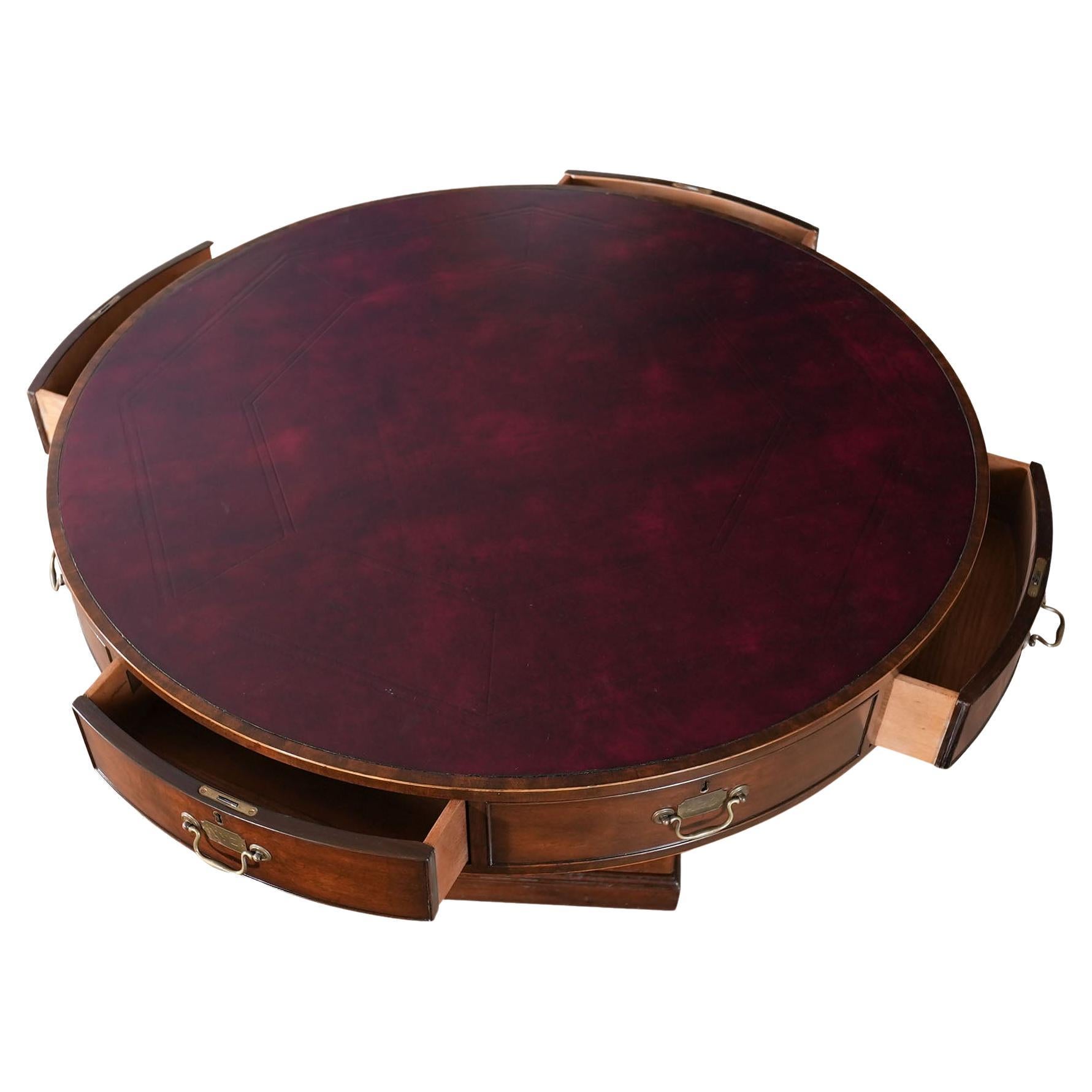 Table à tambour Kittinger vintage en vente