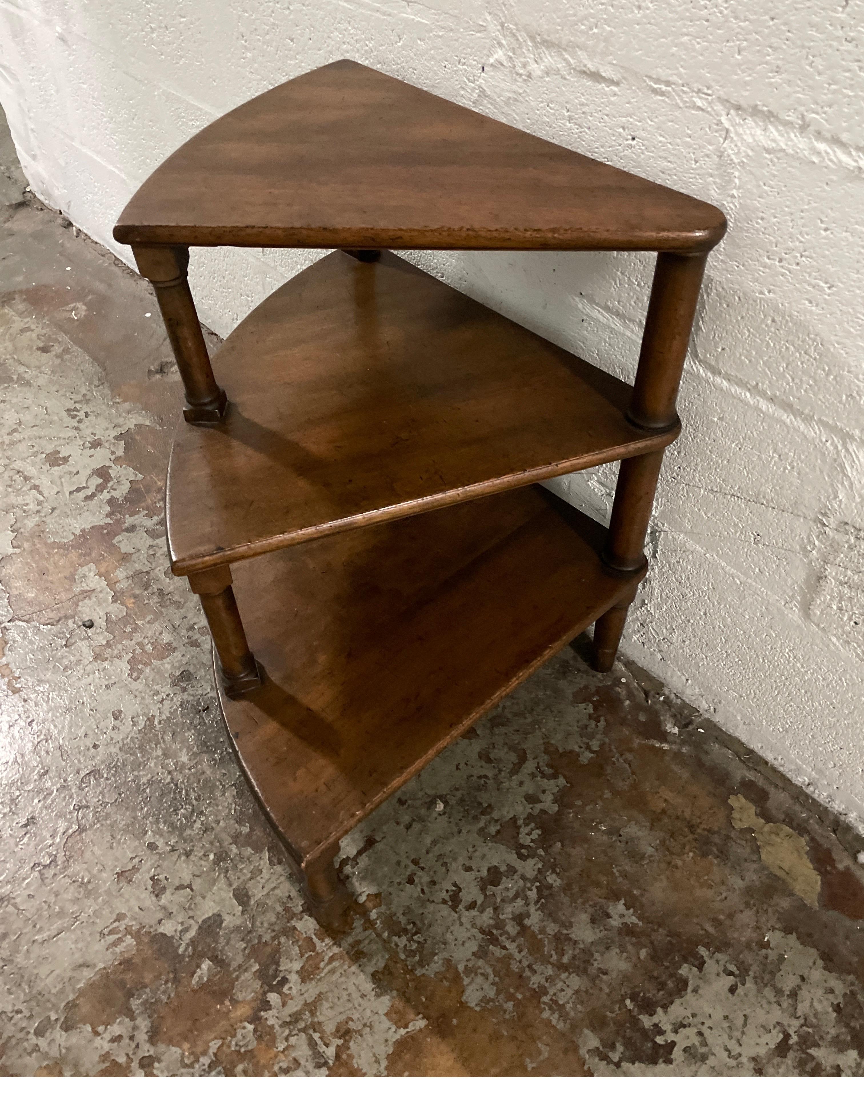 Vintage library step table by Kittinger.