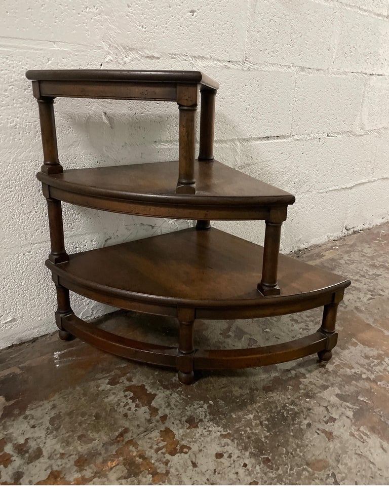 Vintage Kittinger Library Step Table For Sale at 1stDibs