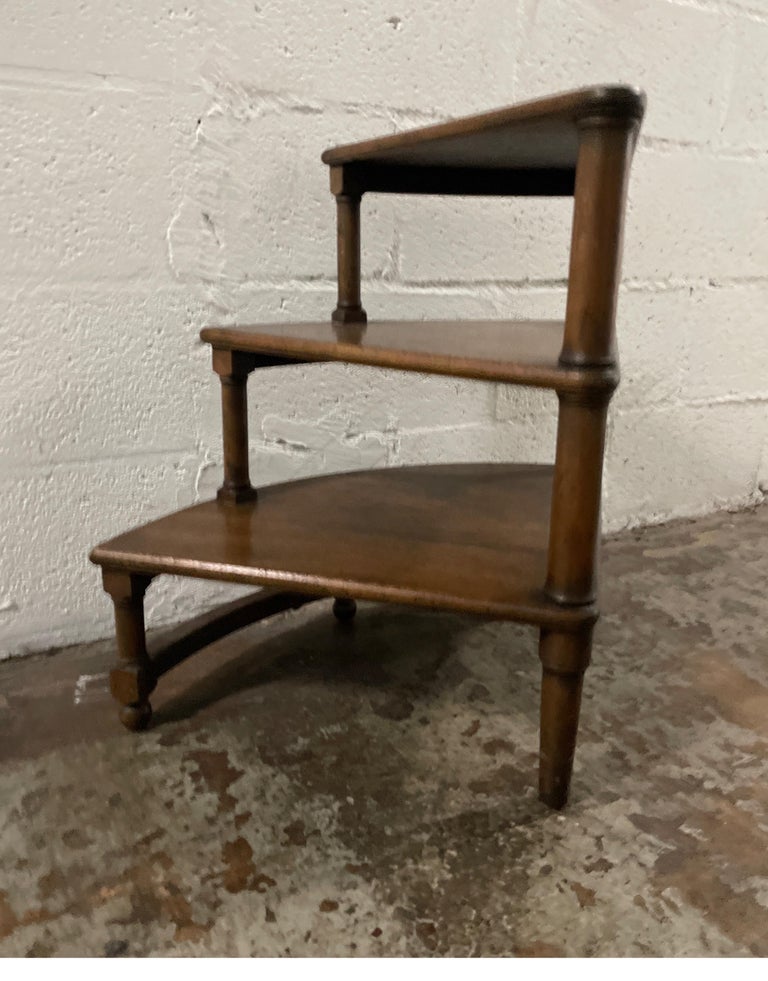 Vintage Kittinger Library Step Table For Sale at 1stDibs