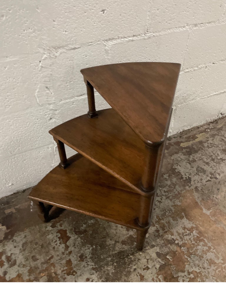 Vintage Kittinger Library Step Table For Sale at 1stDibs