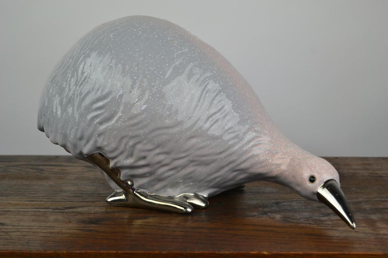 Vintage Kiwi Bird Figurine, Ceramic, 1980s For Sale at 1stDibs
