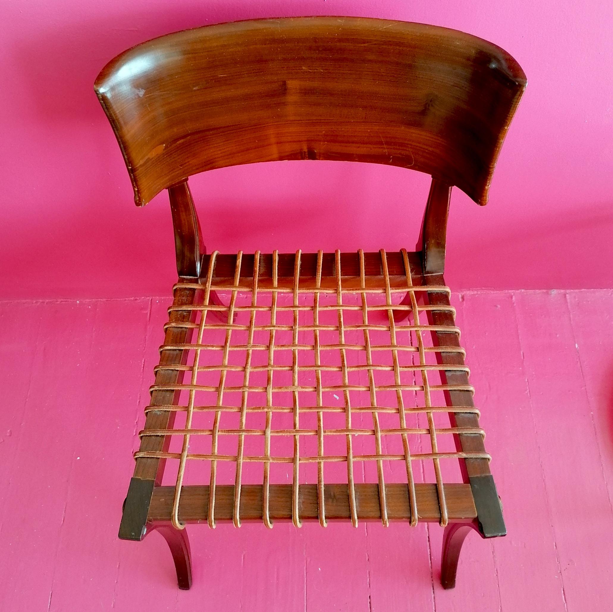 Late 20th Century Vintage Klismos Chair by T H Robsjohn Gibbings for John Widdicomb, USA, 80s/90s