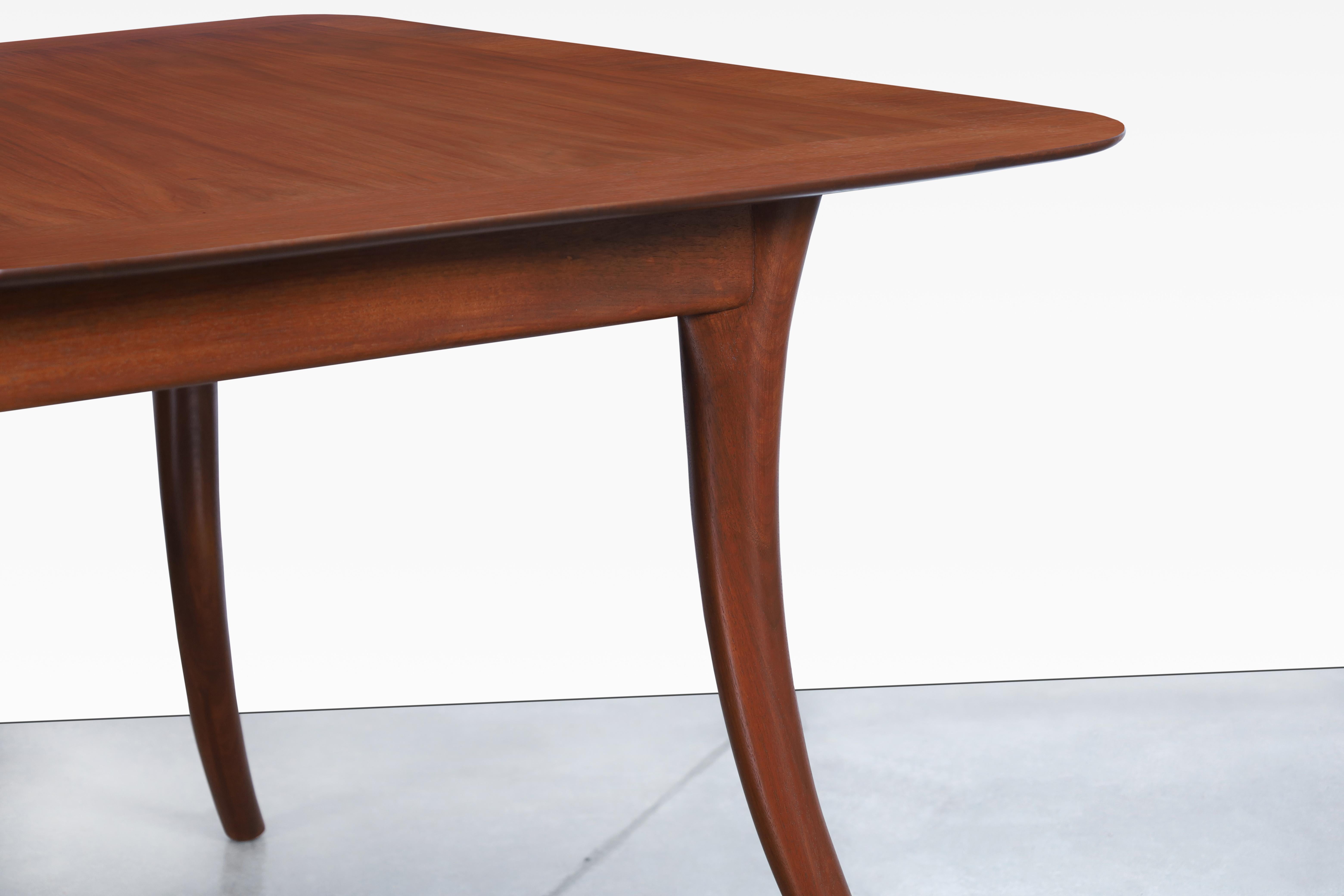 American Vintage Klismos Legs Dining Set by T.H. Robsjohn-Gibbings for Widdicomb