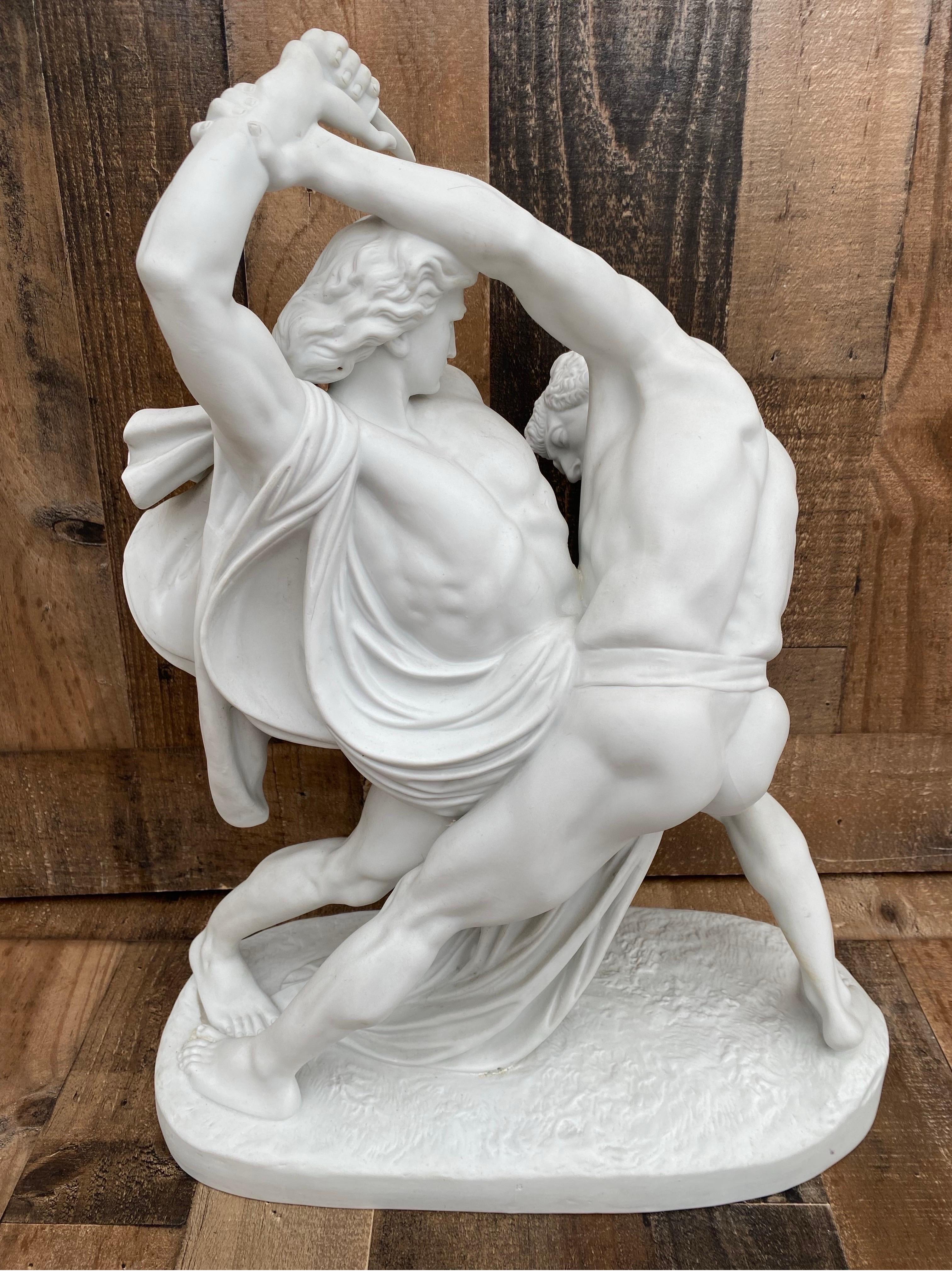 Inconnu Les Lutteurs du couteau d'après la statue de Johan Peter Molin