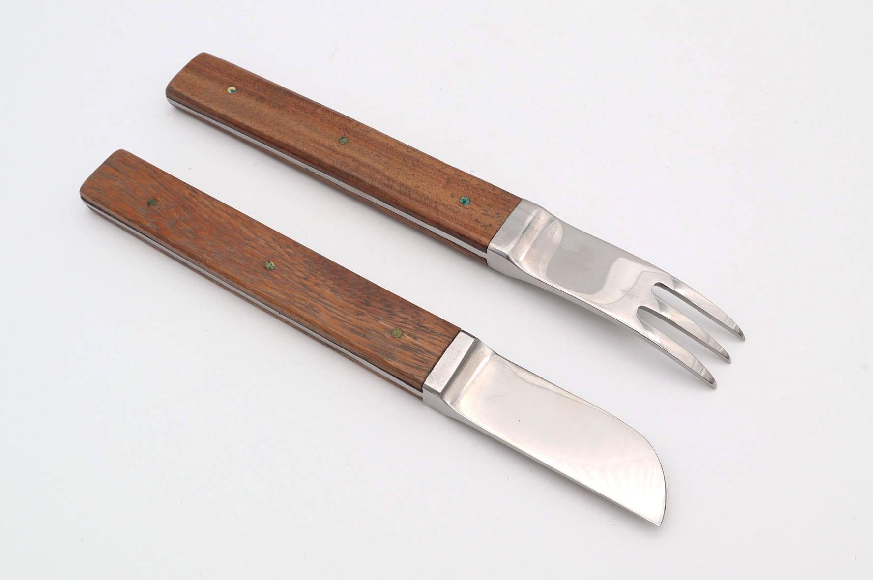 Messer und Gabel von Amboss Austria Design Oswald Haerdtl (Poliert) im Angebot
