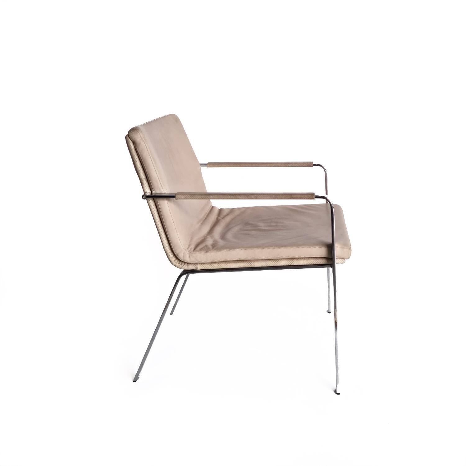 Sillón Vintage Knoll International - Diseño de los años 80 Moderno de mediados de siglo en venta