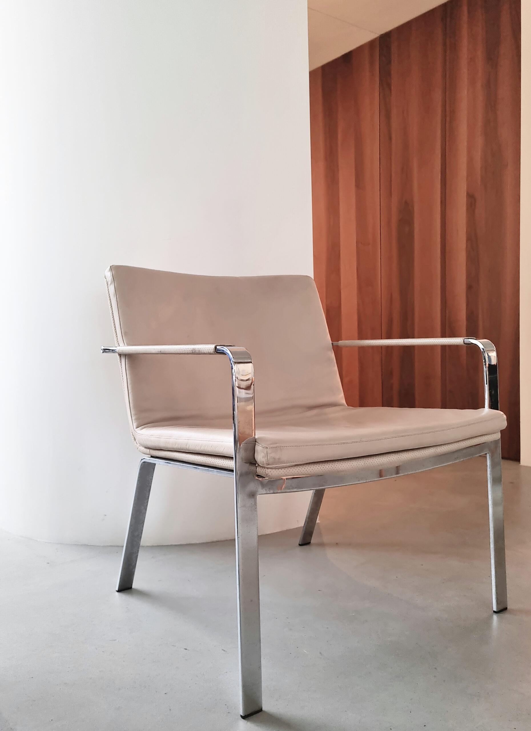 Sillón Vintage Knoll International - Diseño de los años 80 finales del siglo XX en venta