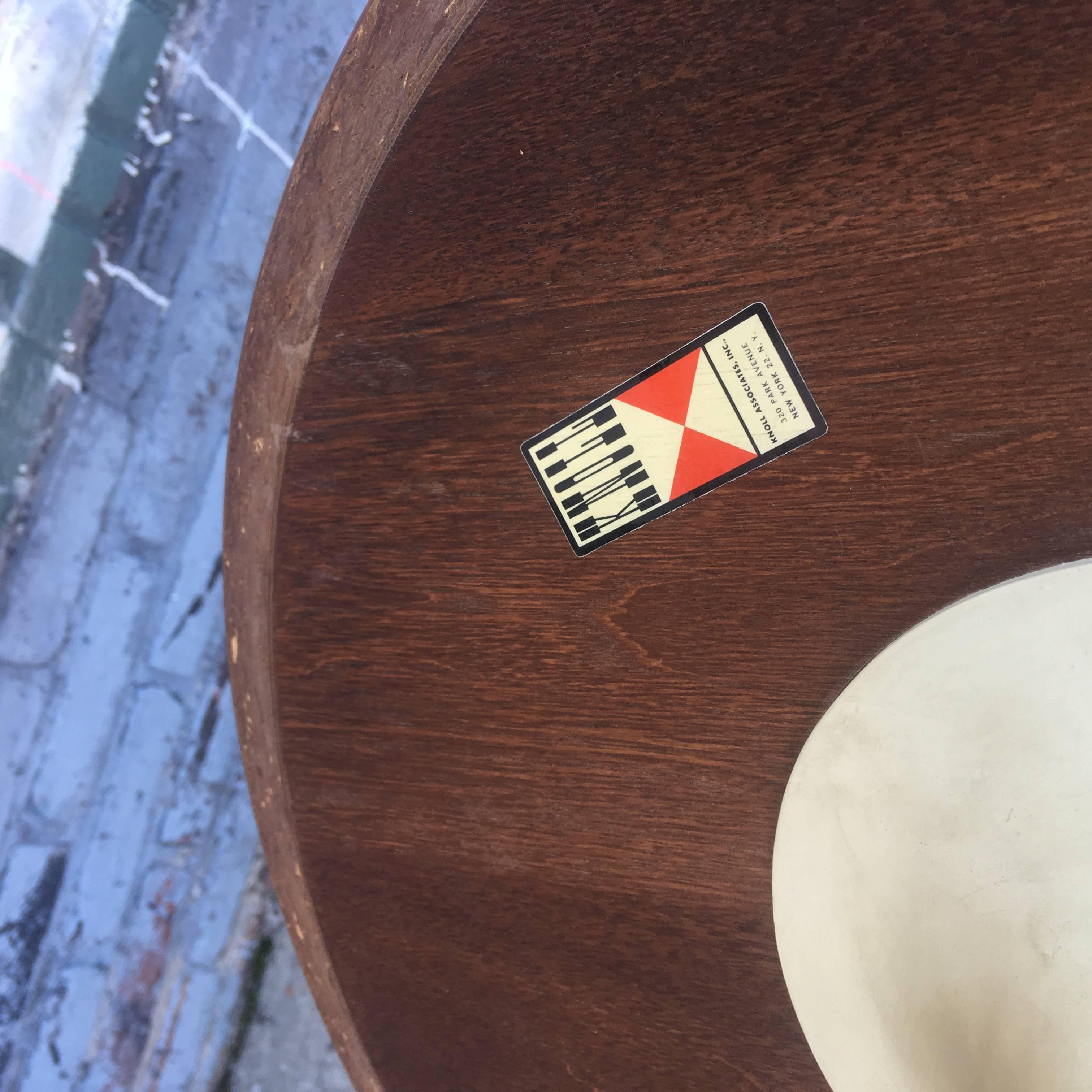 vintage knoll table