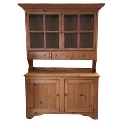 Used Knotted Pine Kitchen Cupboard