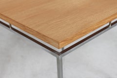 Vintage Knud Joos Side Table of Oak with Floating Table Top by Jason Møbler Dk