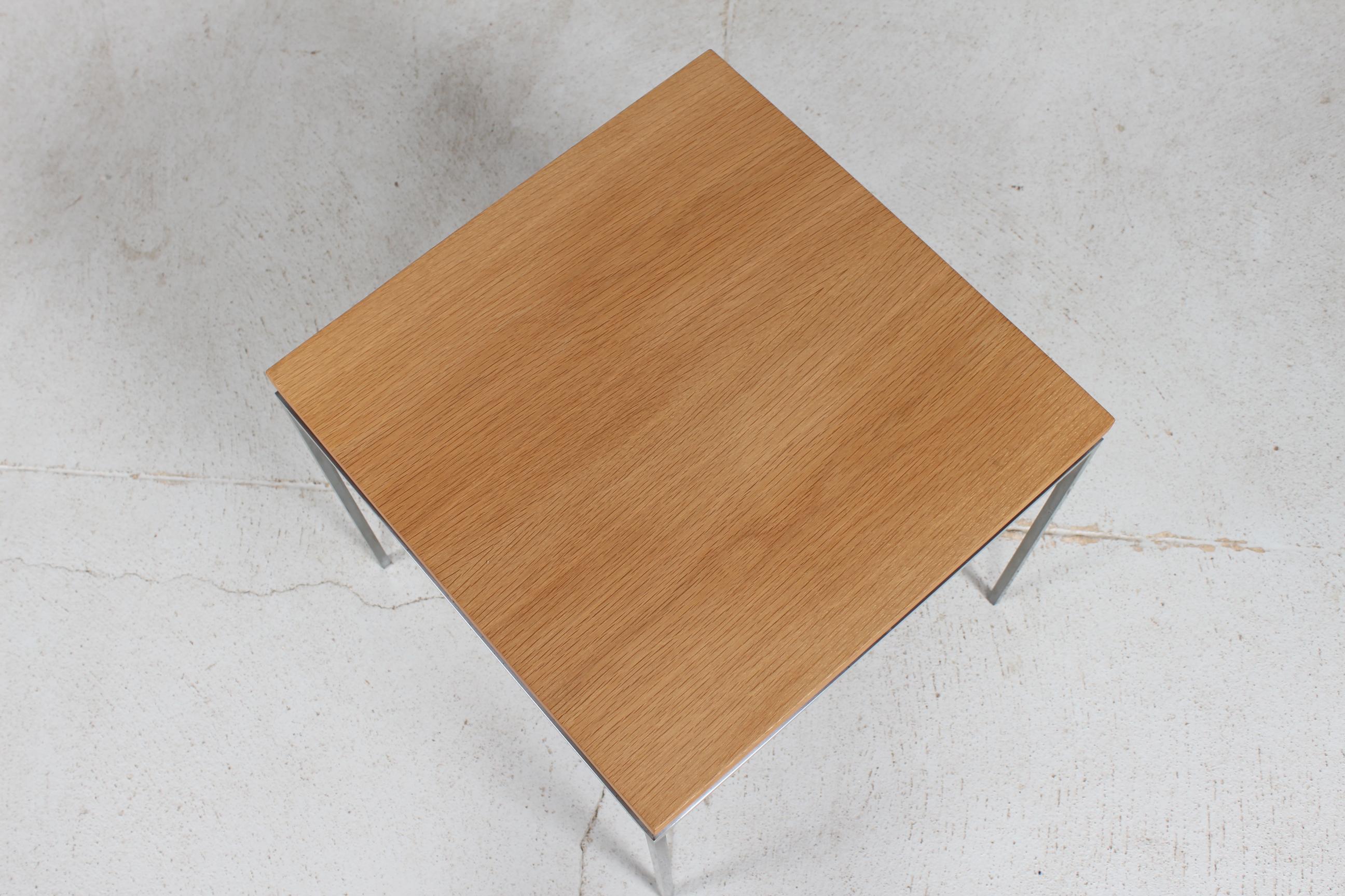 Mid-Century Modern Vintage Knud Joos Side Table of Oak with Floating Table Top by Jason Møbler Dk For Sale