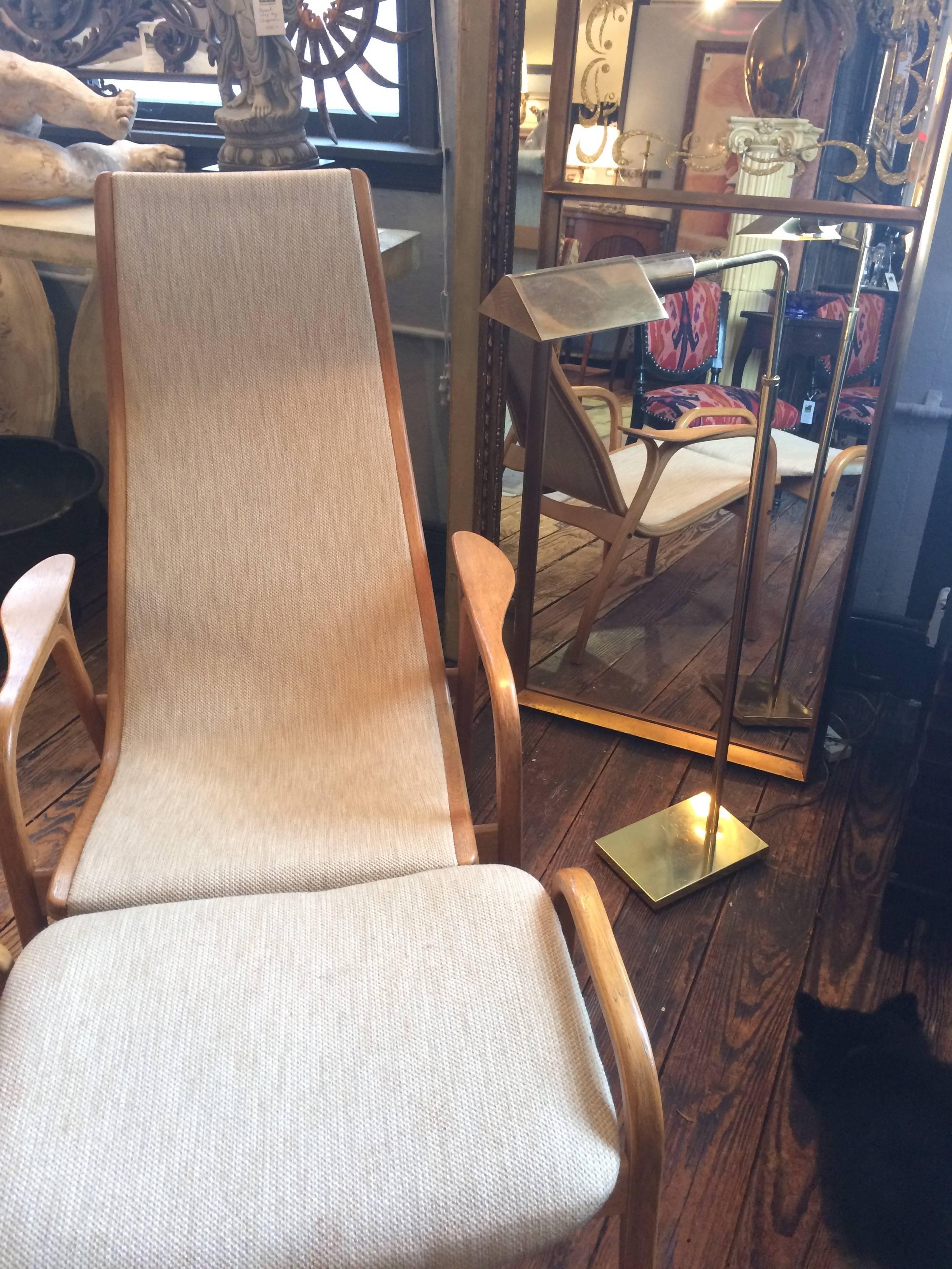 Vintage Koch & Lampadaire de lecture Lowy en laiton 2