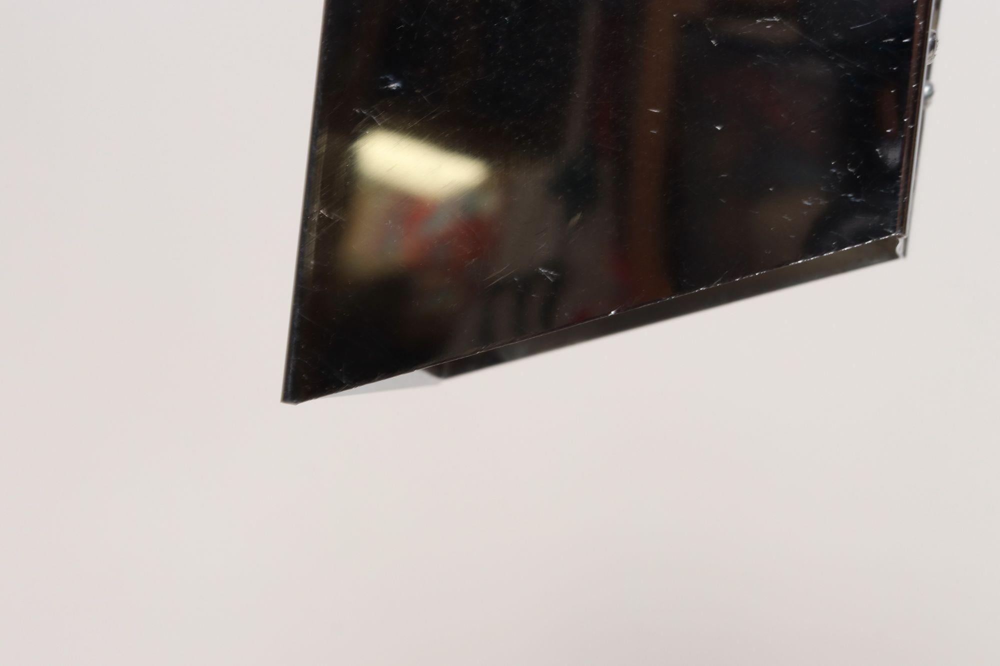 Vintage Koch & Lowy Chrome Adjustable Task / Table Lamp with Articulating Shade in vendita 8