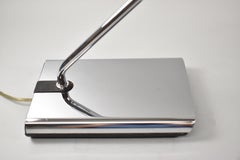 Vintage Koch & Lowy OMI 14468-6 Adjustable Chrome Desk Table Lamp