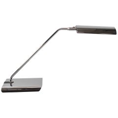 Vintage Koch & Lowy OMI 14468-6 Adjustable Chrome Desk Table Lamp