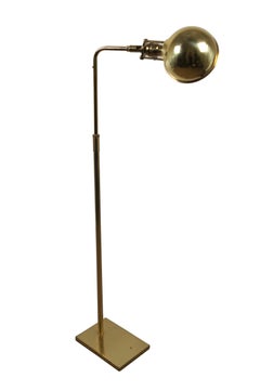 Vintage Koch & Lowy OMI Brass Pharmacy Apothecary Reading Lamp MCM