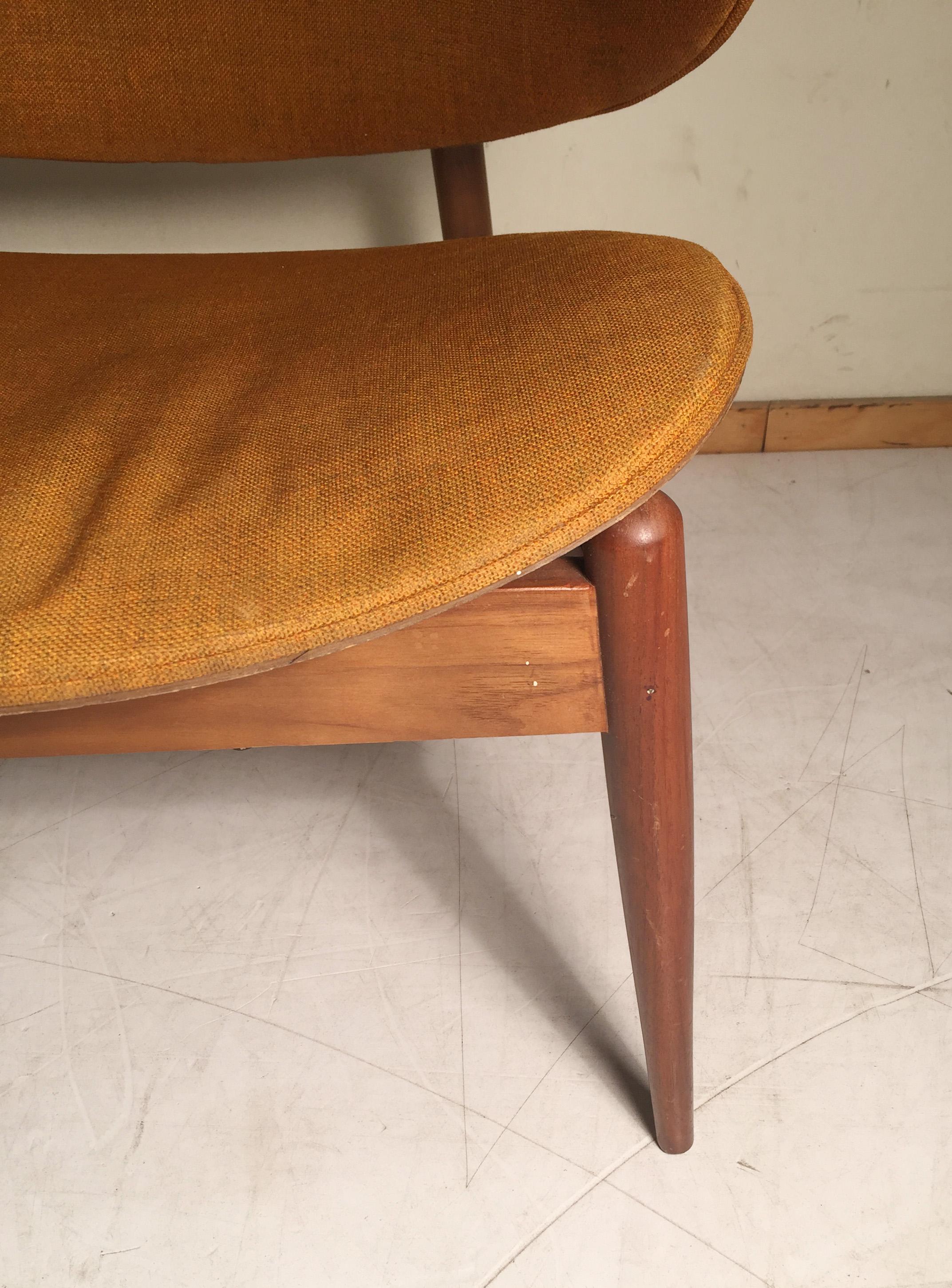 Mid-Century Modern Vintage Kodawood Lounge Chair by Seymour James Weiner
