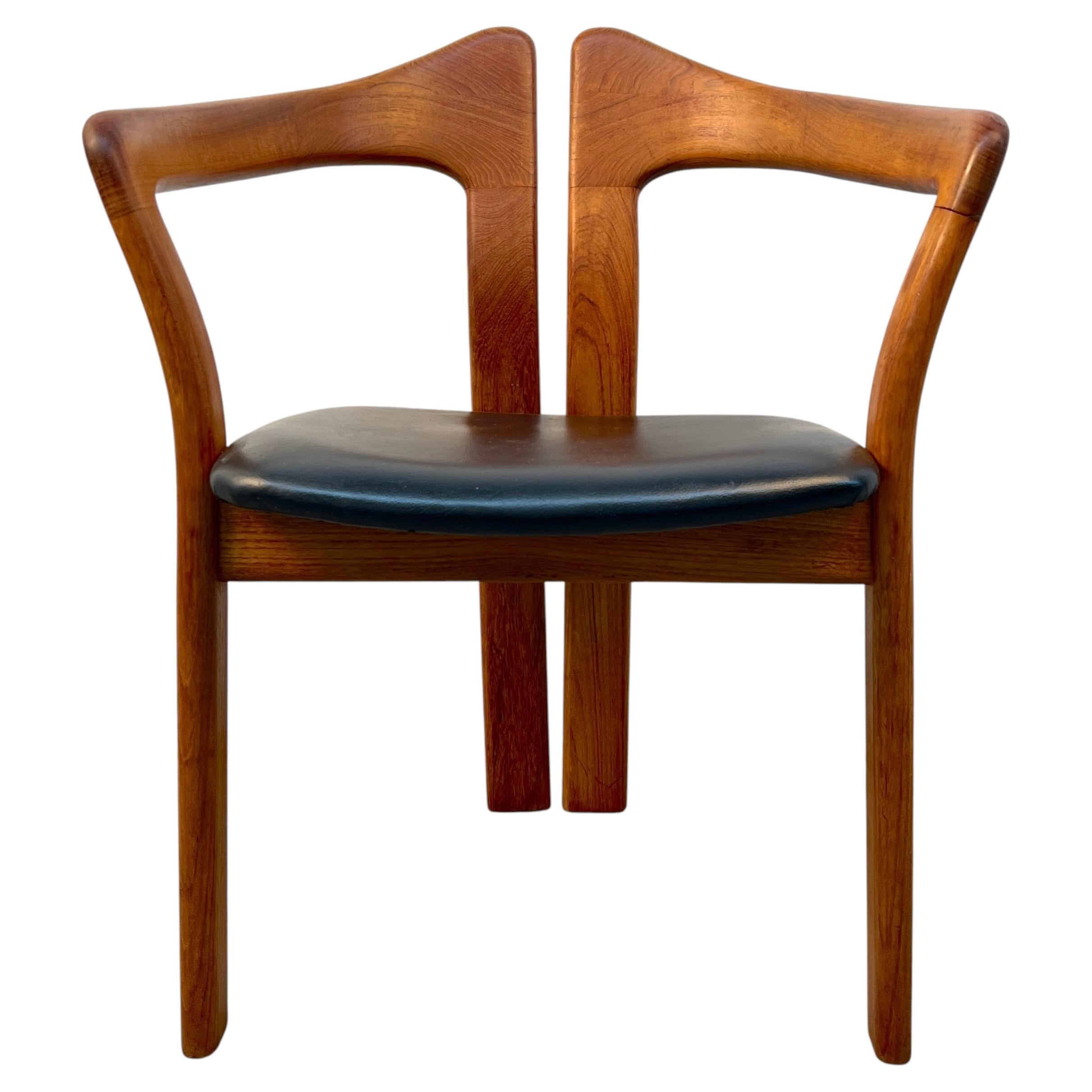 Vintage Koefoed “Pablo” Danish Modern Teak Dining Chair
