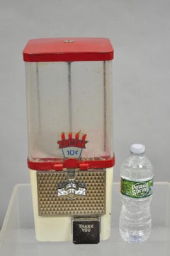 Vintage Komet King 10 Cent Vending Gumball Peanut Candy Machine Game Room Decor
