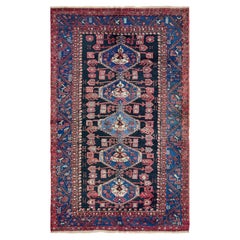 Vintage Komurcu Kula Turkish Rug • Fine Handmade Anatolian Village Rug (6x10)