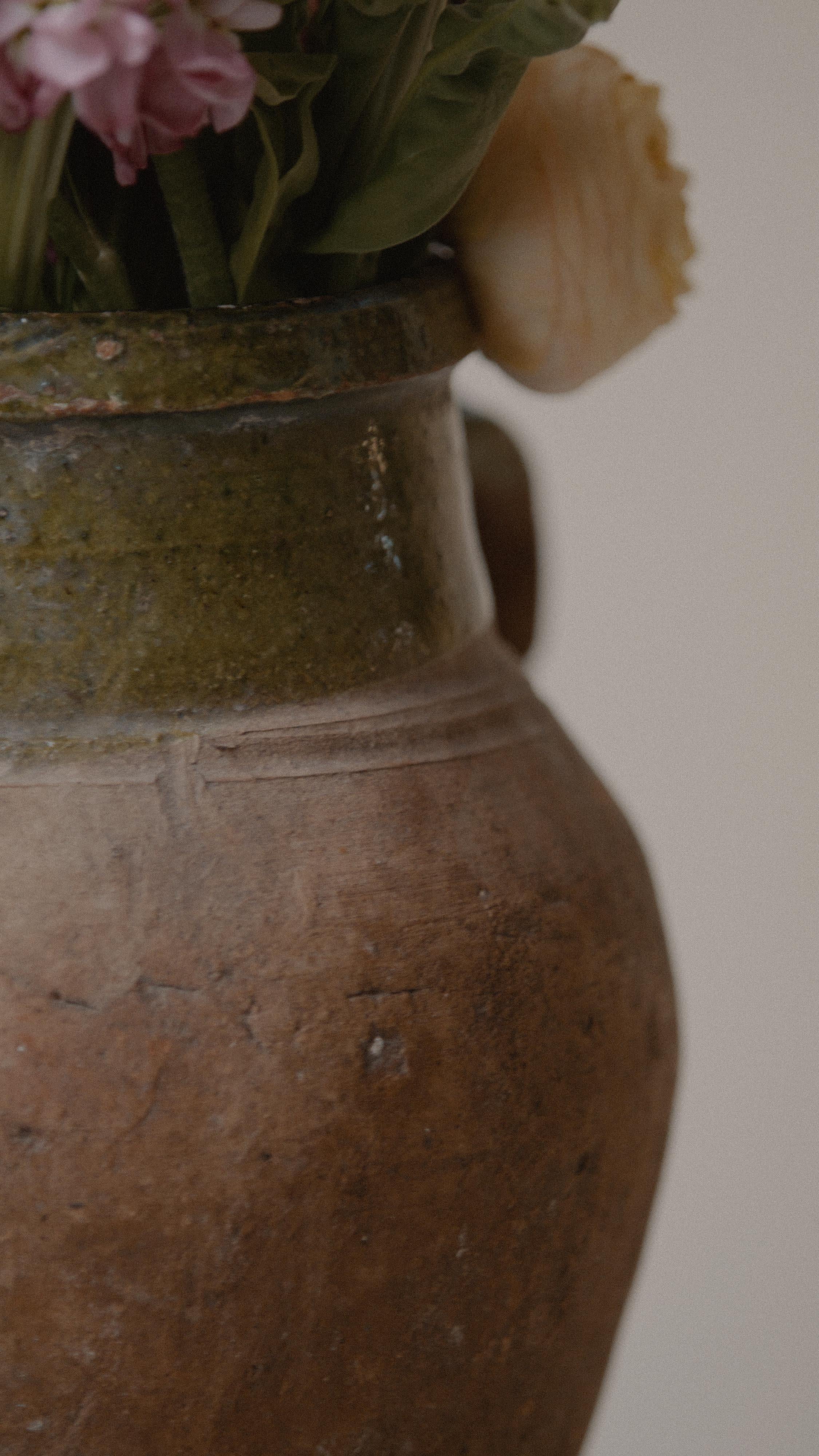 Vintage Konya Clay Pot from Anatolia, Turkey 1
