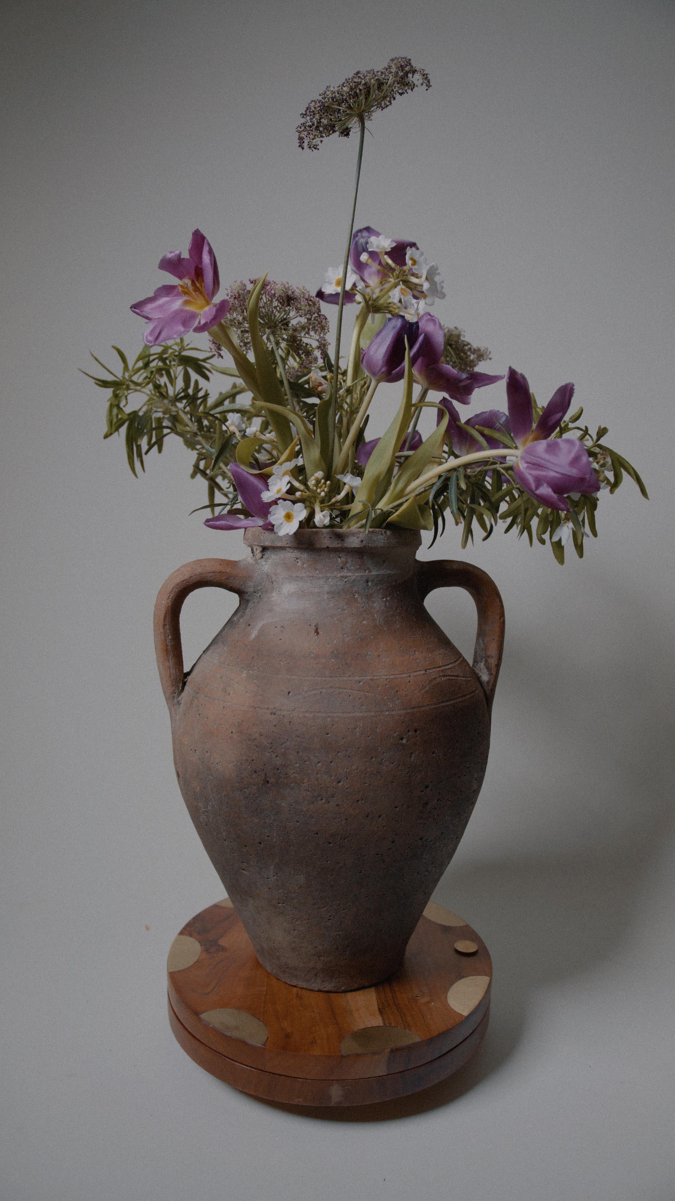 Mid-20th Century Turkish Konya Clay Pot from Anatolia, Handcrafted Vessel
