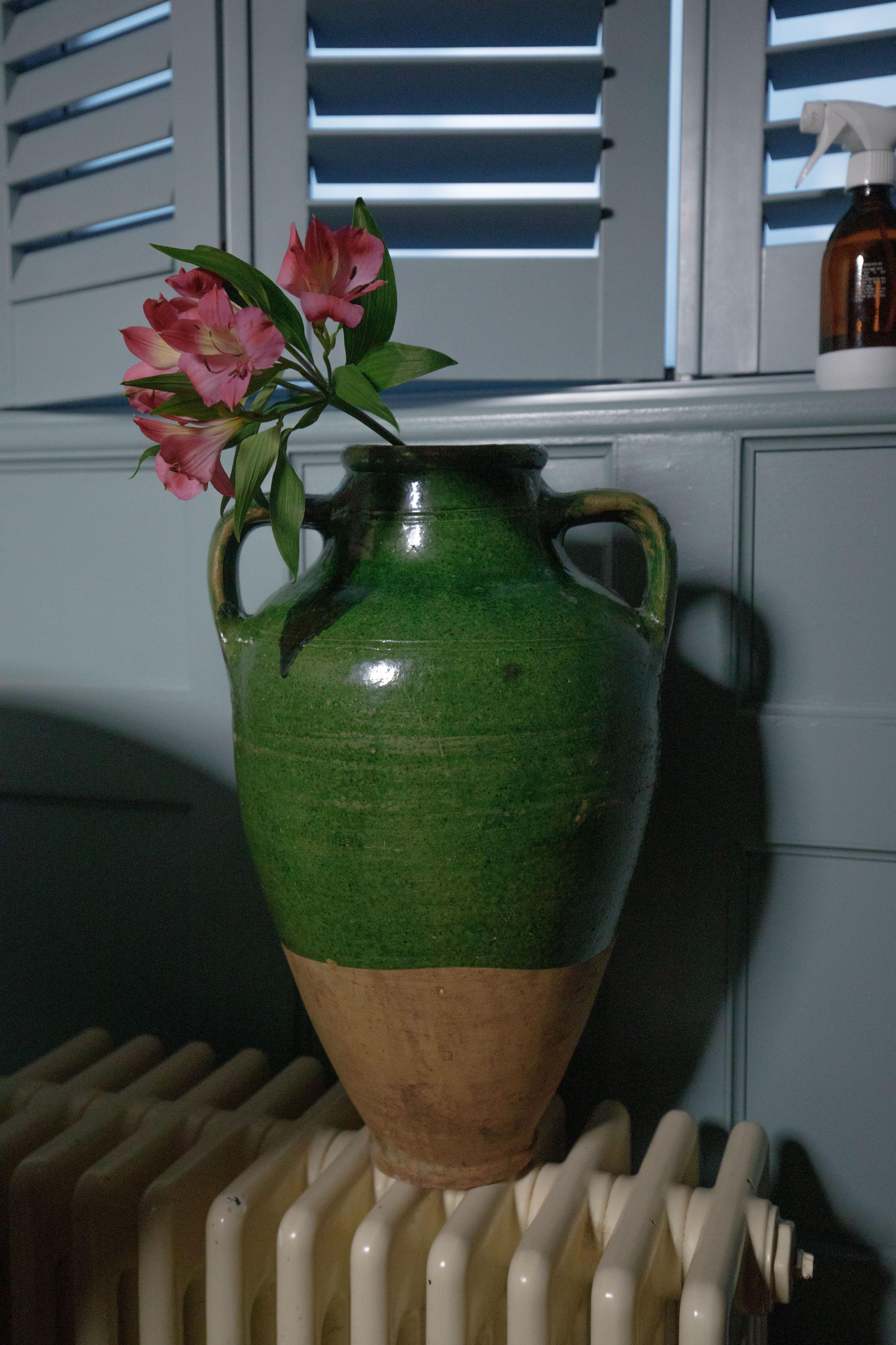 Konya Glazed Pot from Anatolia, Turkey – Handcrafted Clay Vessel 1
