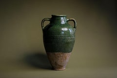 Vintage Konya Glazed Pot from Anatolia, Turkey – Handcrafted Clay Vessel