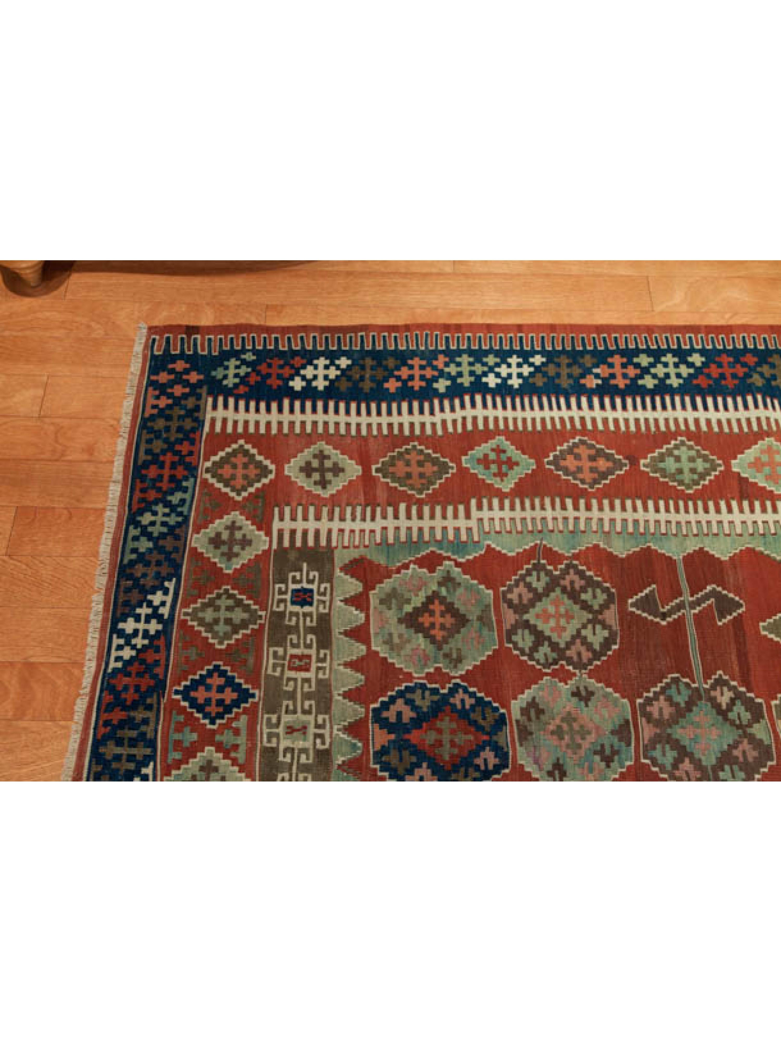 Antiguo Konya Obruk Kilim Antigua Anatolia Central Alfombra Mighrab Alfombra Turca Turco en venta