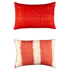 Housses d'oreiller en laine Konya vintage (paire)