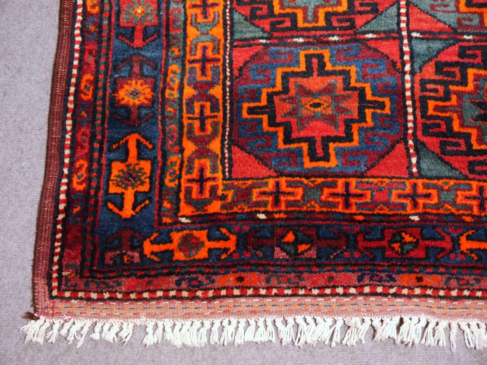 Turkish Vintage Korish Rug