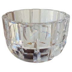 Vintage Kosta Boda Crystal Bowl by Goran Warff