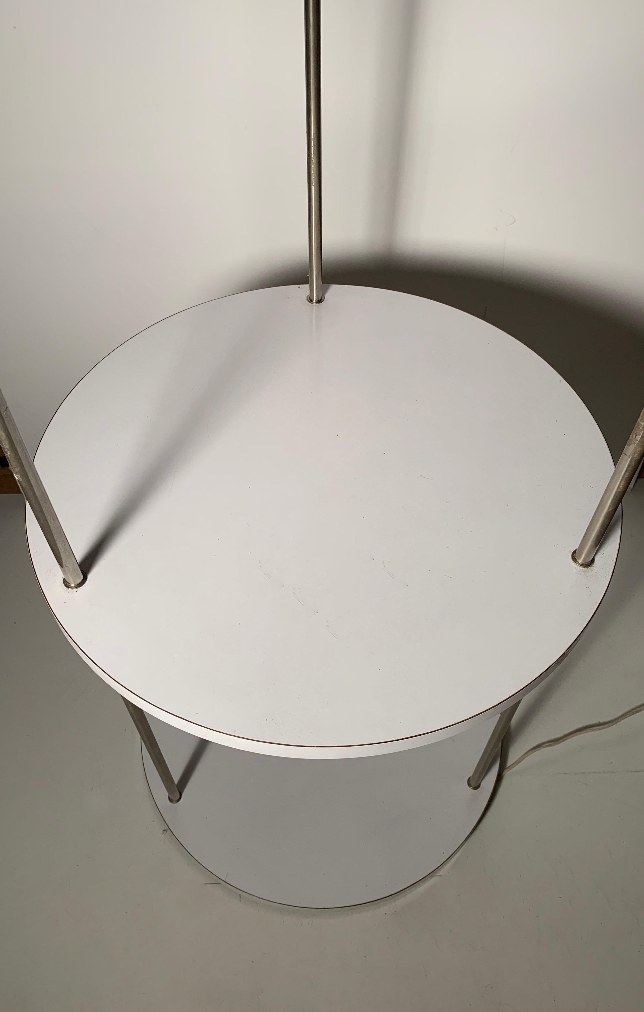 Vintage Post Modern Kovacs Dome Floor Lamp In Good Condition For Sale In Chicago, IL