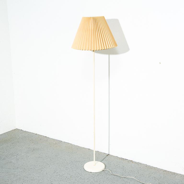 Vintage Kovacs Floor Lamp with Pleated Shade at 1stDibs floor lamp