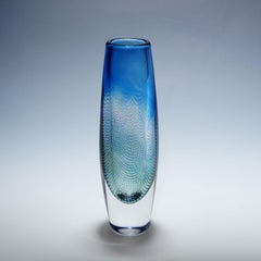 Vase Kraka de Sven Palmquist pour Orrefors, Suède 1955