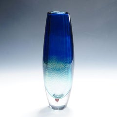 Vase Kraka de Sven Palmquist pour Orrefors, Suède 1955