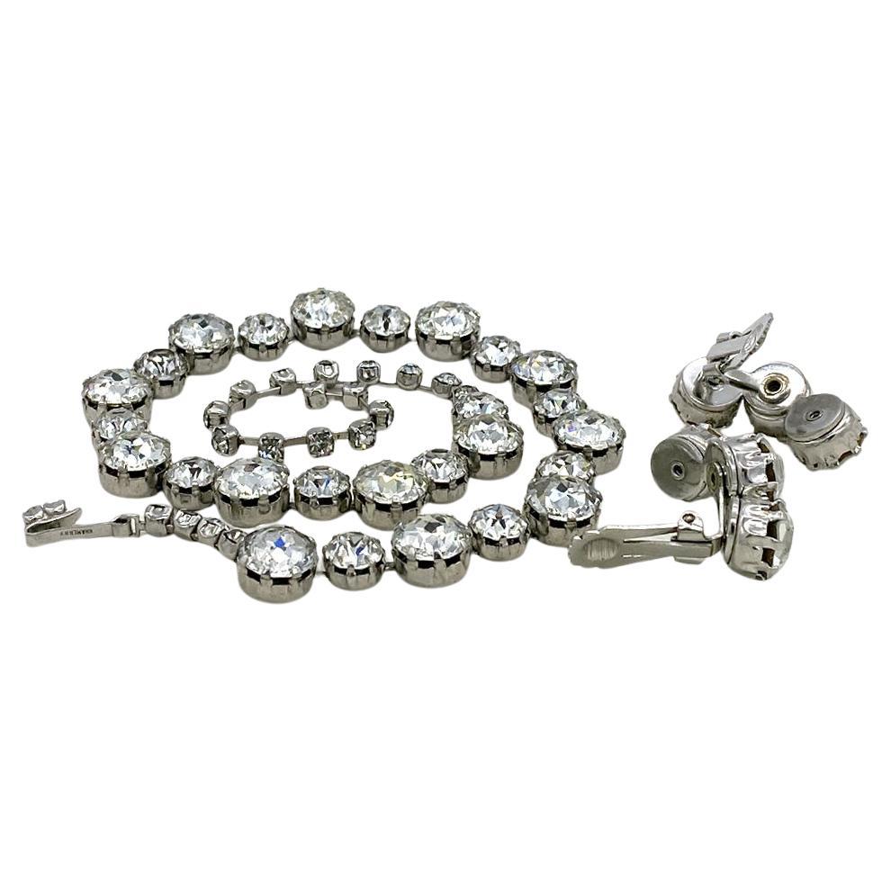 Vintage Kramer NY Necklace & Earrings Set 2