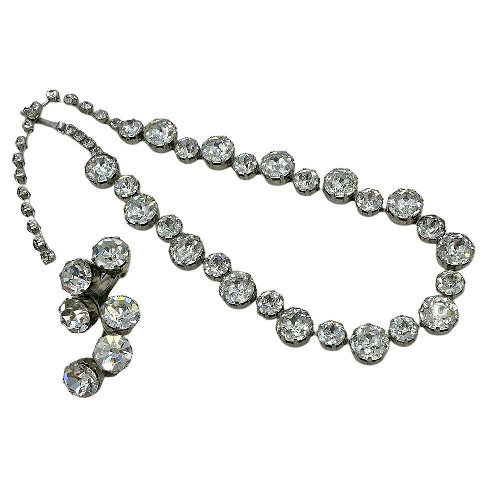 Vintage Kramer NY Necklace & Earrings Set 3