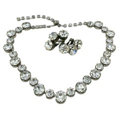 Vintage Kramer NY Necklace & Earrings Set
