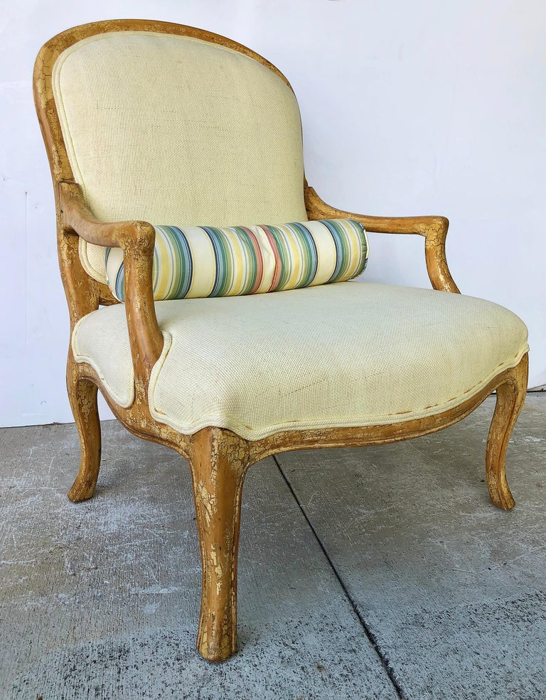 Vintage Kreiss Overscale Fauteuil Lounge Chairs, Pair For Sale at